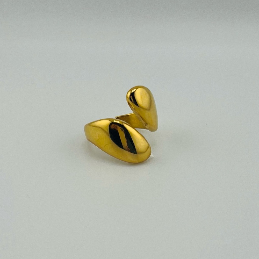 Stainless steel Gold Cufflinks